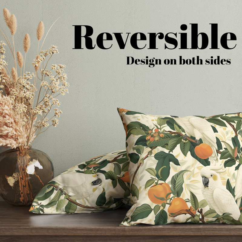 Housse de coussin Ember Jungle, H 22 po x l 22 po