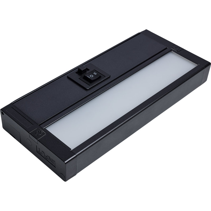 LED 8" Under Cabinet Light Bar CCT Selectable 3000K/4000K/5000K, Dark Bronze