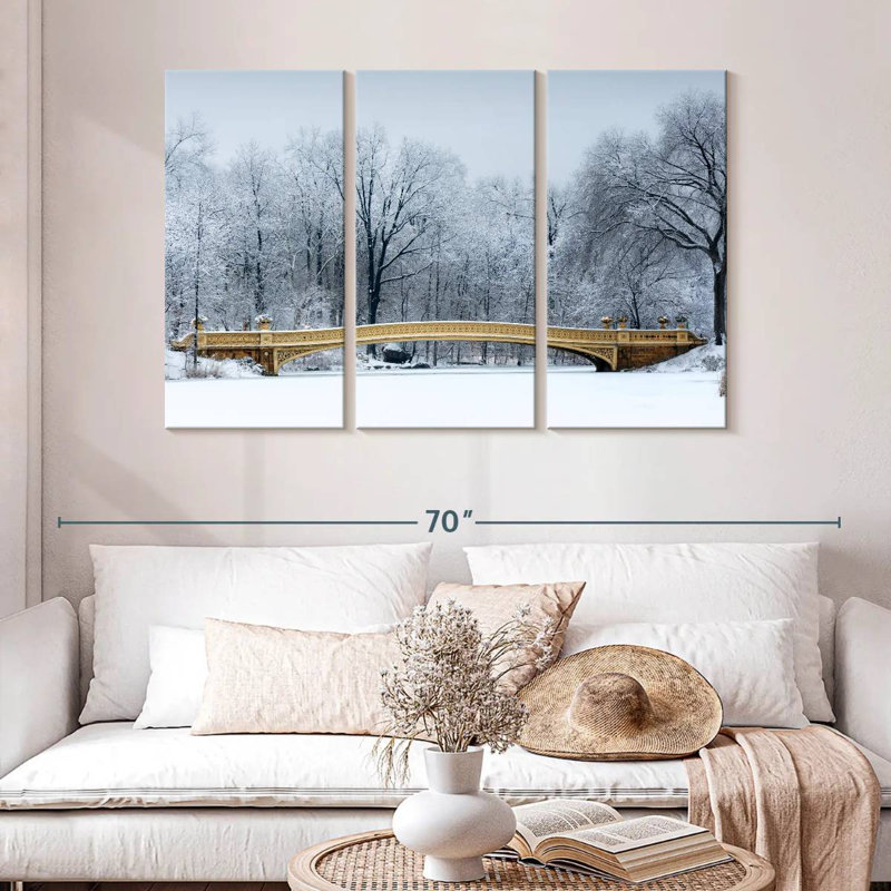 Lilie Bow Bridge, 32" H x 50" W