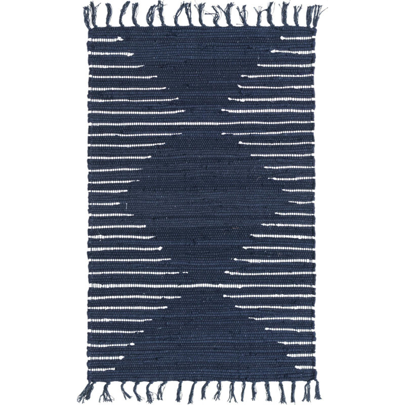 Gwin Cotton Southwestern Indoor Rug, Rectangle 2' x 3'