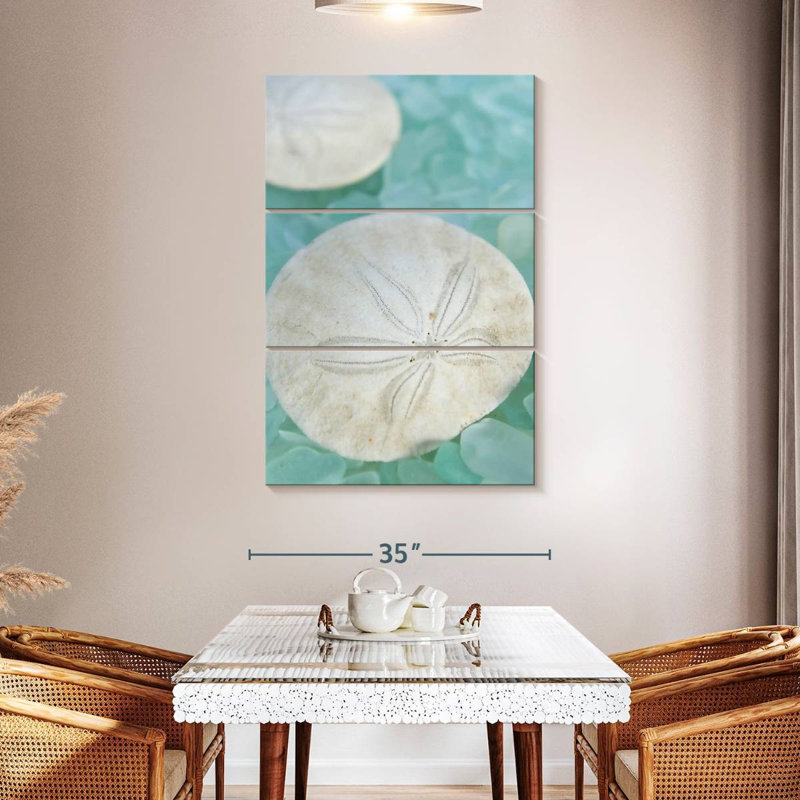 Brampt Seaglass III, 50" H x 32" W