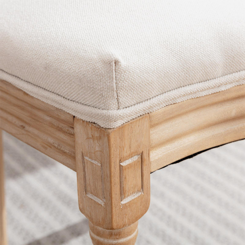 Chaise de salle à manger Okemah, Beige