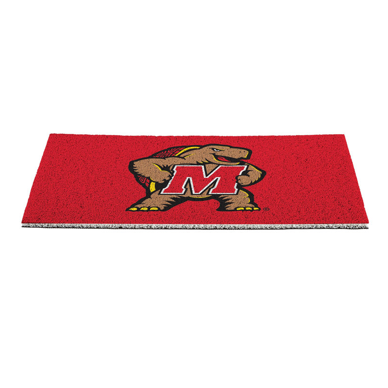 Tapis polychrome en PVC, 16 po x 28 po, Université du Maryland
