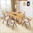 Rectangular Waves Dining Table-1412086585