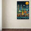 «Travel 136» par Lantern Press - impression sur toile tendue-21936455