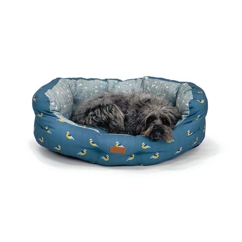 Fatface Cotton Pet Bed, 26cm H x 60cm W x 56cm D