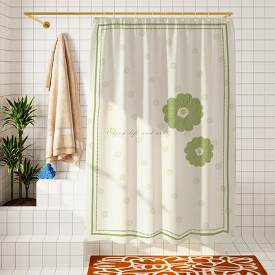 Rideau de douche en polyester