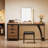 Kiyanni 59'' Vanity Desk with 3 Drawers-716323778