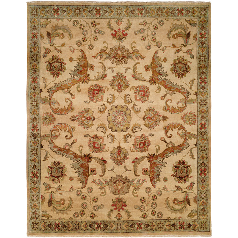 Wool Oriental Indoor Rug, null