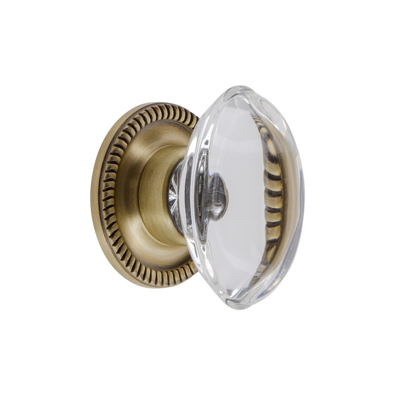 Provence Cabinet Knob, Vintage Brass