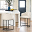 Tabouret de comptoir rembourré Alyce-1520518913