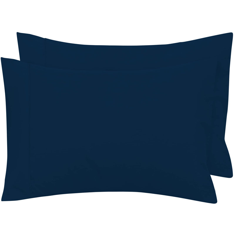 Royale Linens | Bed Pillow Cover | Pillowcases | Brushed Microfiber Wrinkle & Fade Resistant | Soft & Cozy| Size Pillow Case