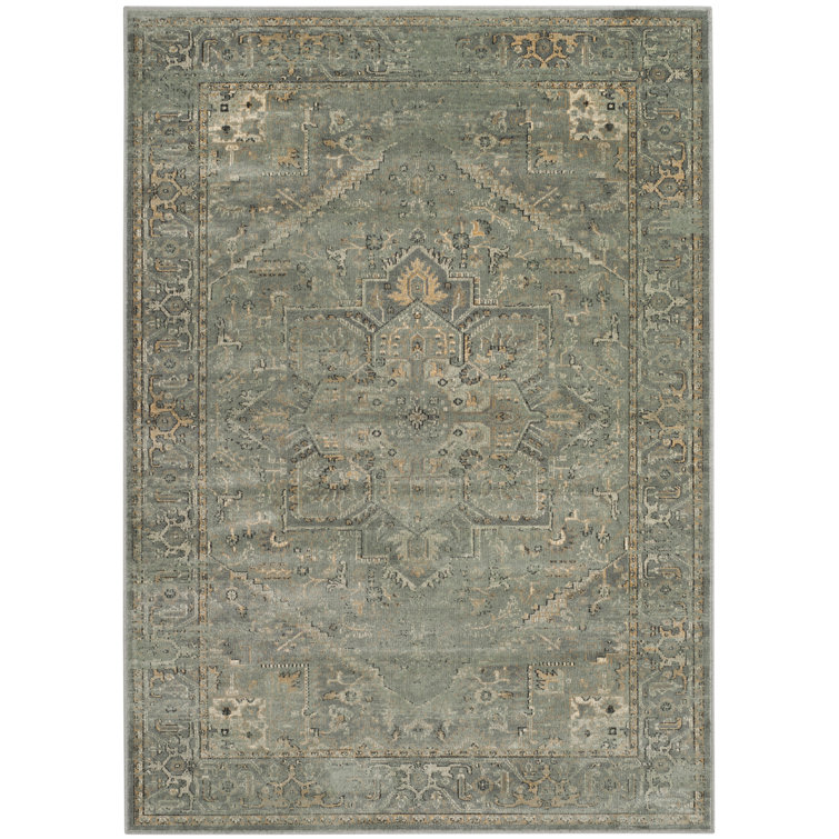 Batchtown Oriental Cotton Hand Woven Area Rug