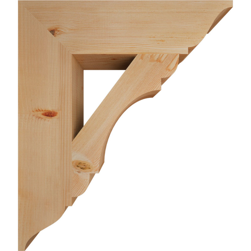 Support olympique traditionnel, H 28 po x l 5,5 po x P 24 po, Douglas (lisse)