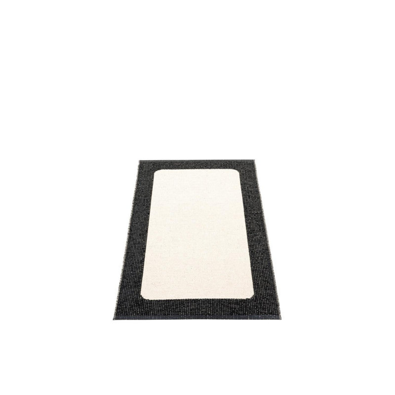 Rug ILDA Black 6 x 8.5 ft, Rectangle 6' x 8'6"