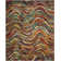Miley Abstract Red/Green/Yellow Area Rug