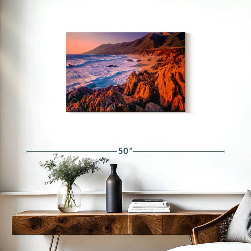 Gillard Big Sur Cliff, 20" H x 30" W