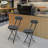 4Pcs Portable Folding Stool Kitchen Counter-380299426