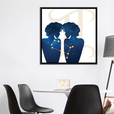 Étoiles des Gémeaux, impression sur toile tendue