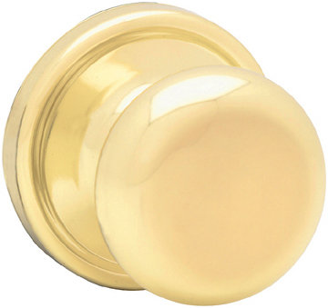Hancock Hall/Closet Knob, Polished Brass