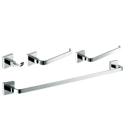 4 - Piece Bathroom Hardware Set