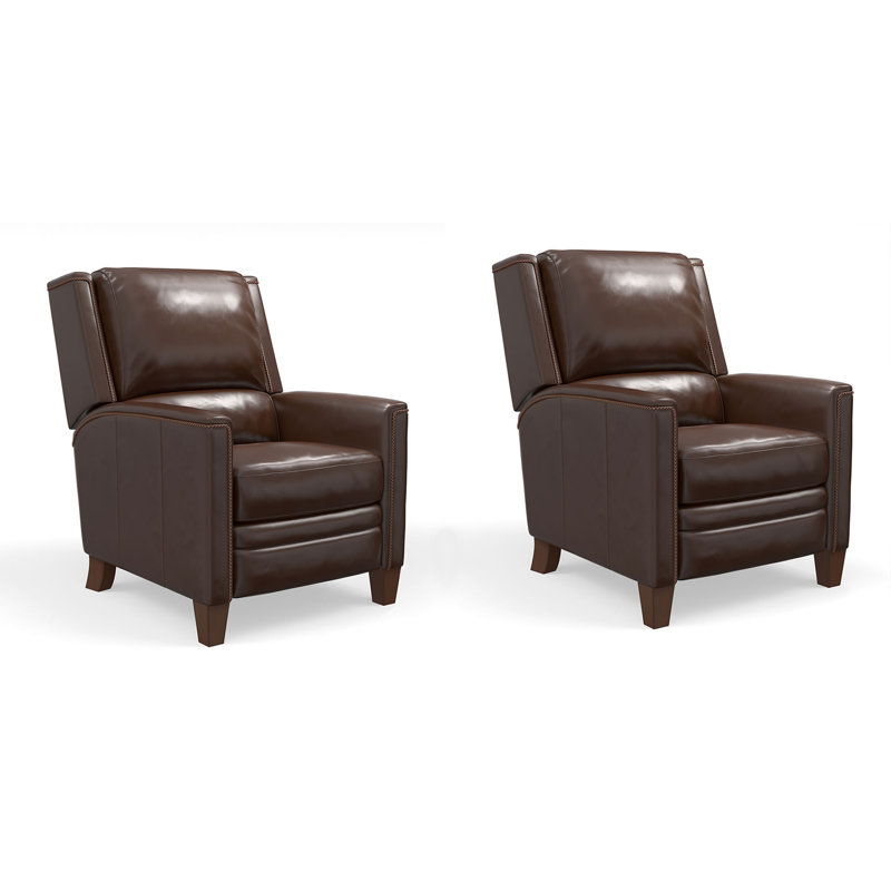 Sondrio Power Cordless High Leg Recliner P2 Two Pack, Espresso