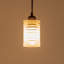 15cm H Glass Drum Lamp Shade ( Slip-On ) in Clear
