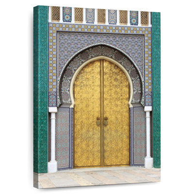 Lilie Royal Palace Doors In Fes