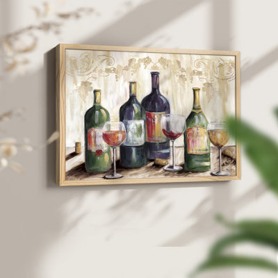 The Dinner Party -Framed Print - Restickable