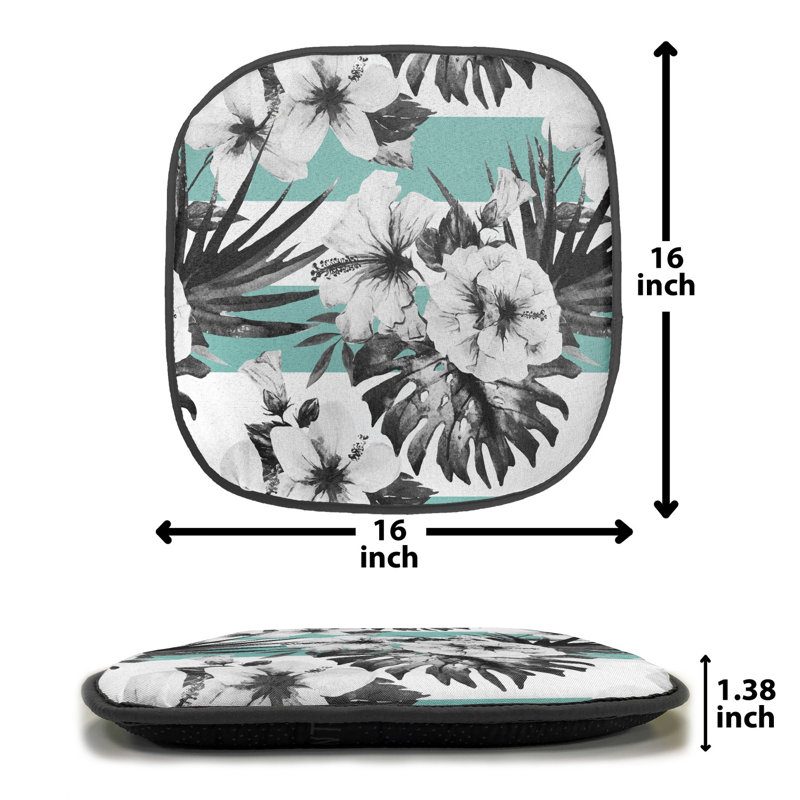 Outdoor 1.38'' Dining Chair Seat Cushion