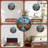 Crystal Wall Clock