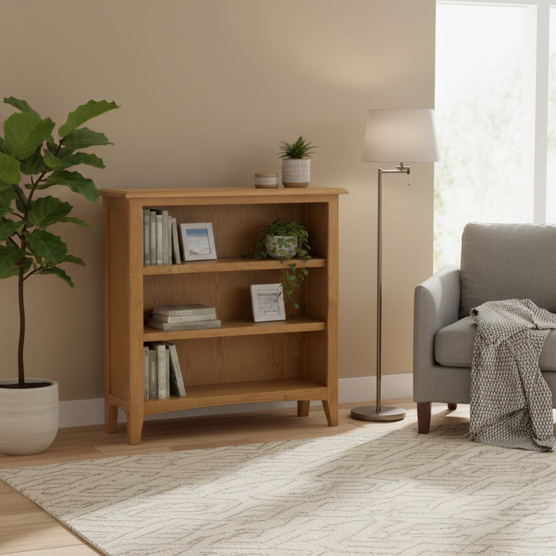 Censu Balyor Painted Oak Small Bookcase