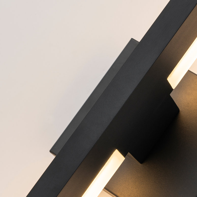 22 Inch Modern Outdoor Led Wall Sconce 1 Pack