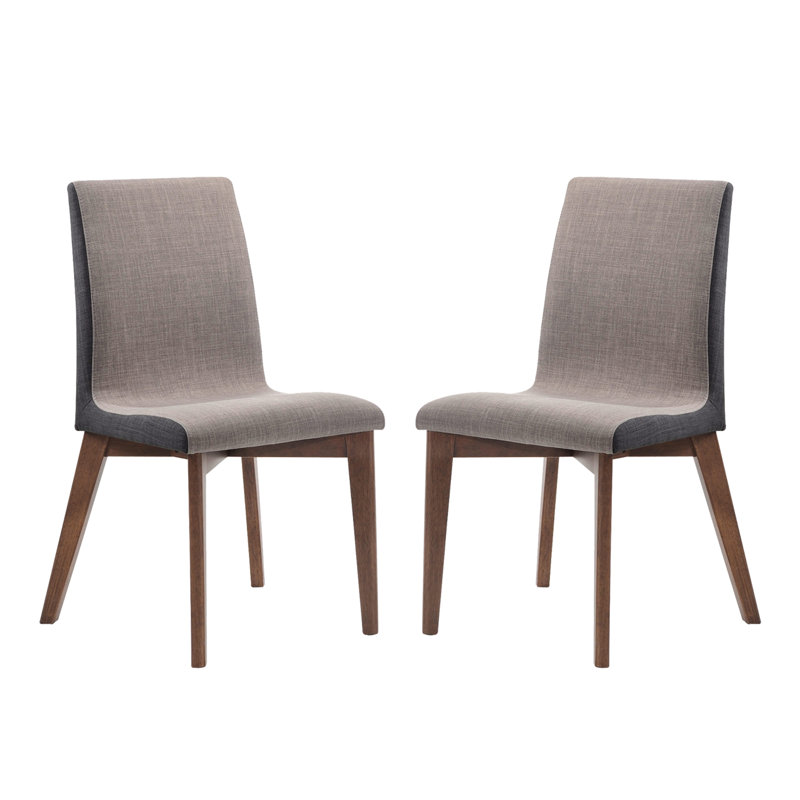 Chaises d'appoint rembourrées en tissu