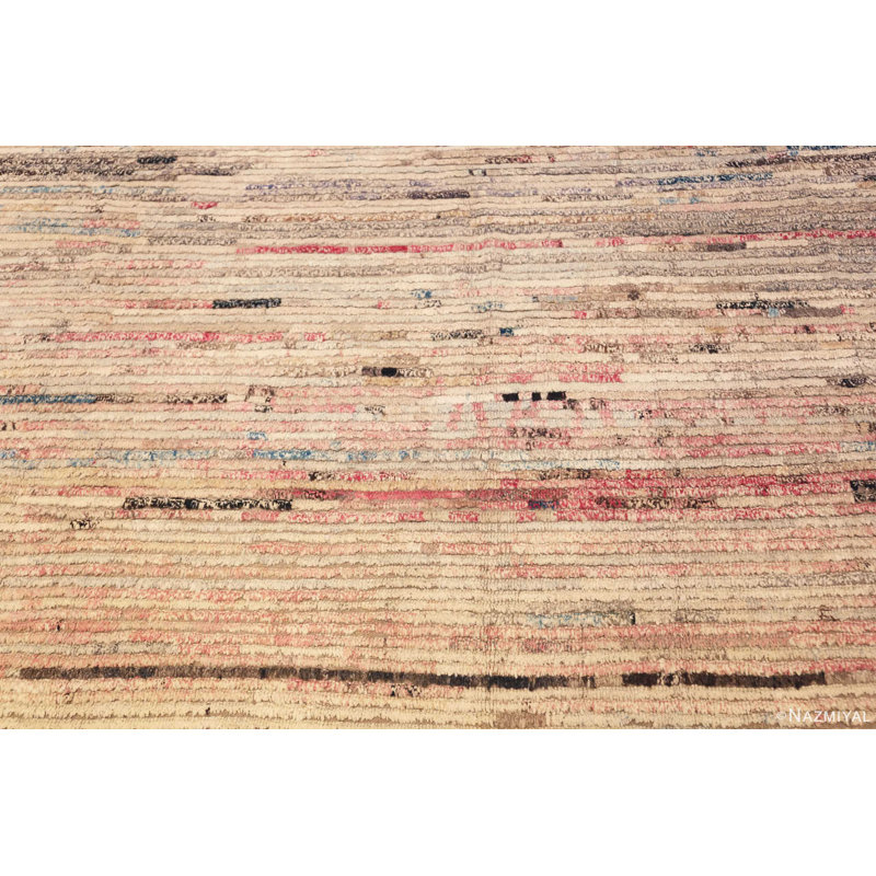 Best Modern Moroccan One-of-a-Kind Rectangle 8'9" X 10'9" Area Rug