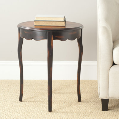 Table de bout en bois massif Bertina