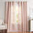 Loha GT Aaliyah Solid Color Semi-Sheer Grommet Curtain Panels-765257359-765257396