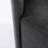 Upholstered Modern Black Faux Leather Accent Chair-1228580078