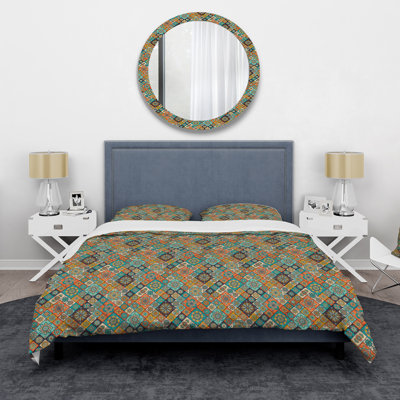 Polyester Patchwork Duvet Cover