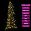 vidaXL Christmas Tree with 240 LEDs Acrylic-36832945-36832956