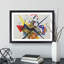 On White Ii by Wassily Kandinsky - Framed Print-62760045-62760048