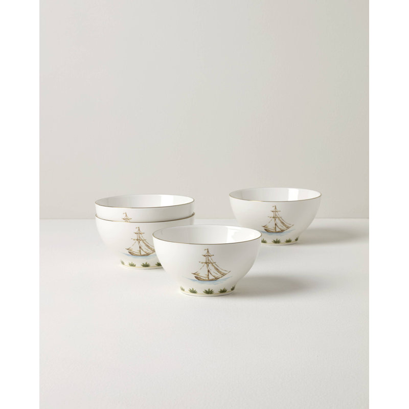 Lenox British Colonial Tradewind Rice Bowls, Set of 4