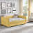 Full Size Daybed With Twin Pop-Up Trundle, Tufted Sofa Bed, Boucle Fabric, Comfortable And Stylish Seating-839256297-839256299