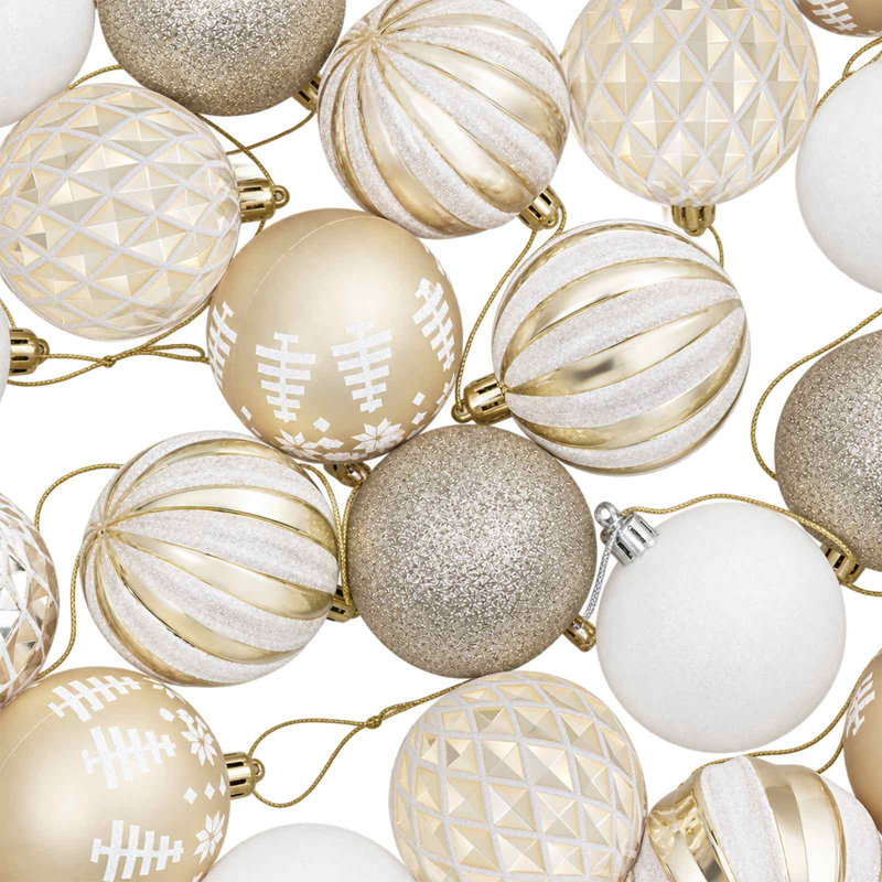 6, Gold, White (Lattice, Stripe, Tree Motif)