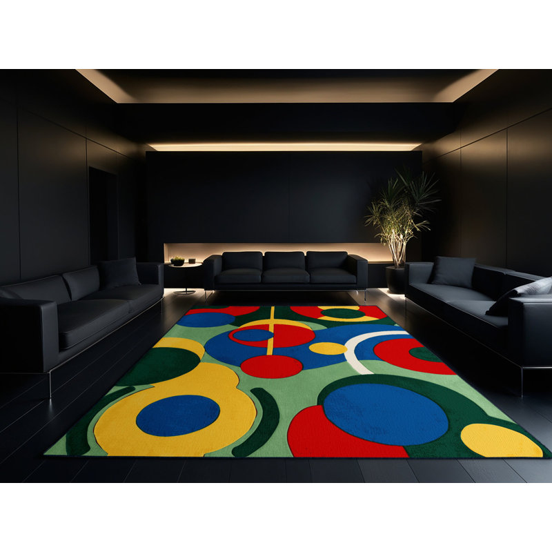 Zesty Rhythm Rug, Rectangle 6' x 9'