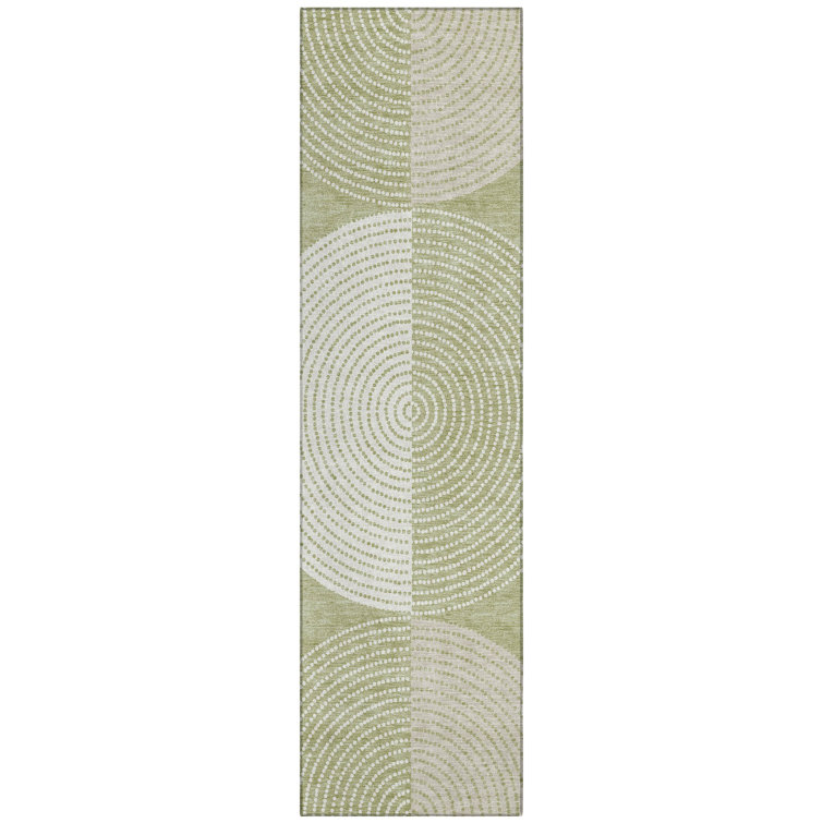 Machine Washable Indoor/Outdoor Howle ACN2281 Geometric Rug