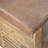 Oakridge Leather Shoe Cabinet