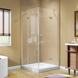 36 cabines de douche carrées sans cadre