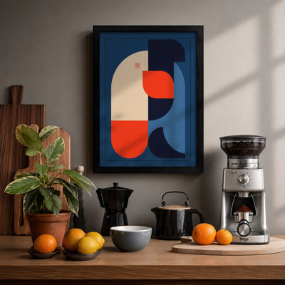 Profile Geometric - Framed Print