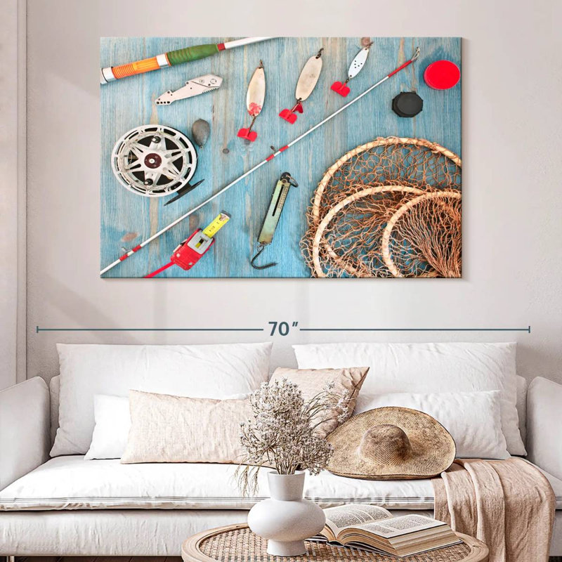 Outils de pêche Senne, H 34 po x l 51 po